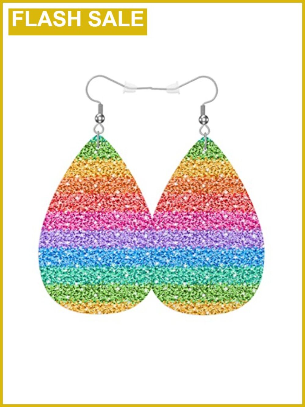 Faux Leather Teardrop Earrings Floral Folk Ethnic Wedding Jewelry for Women